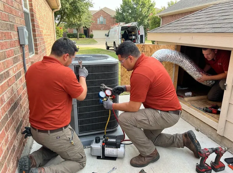 Complete HVAC System Replacement in Lancaster, TX, TX
